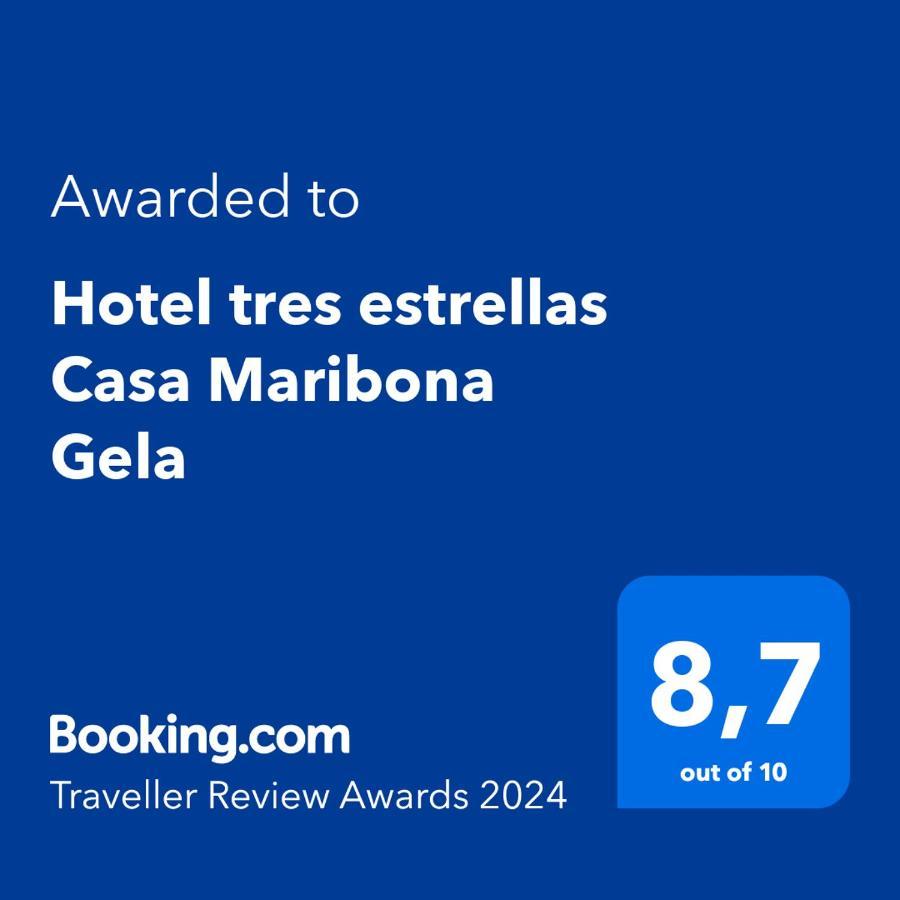 Hotel Tres Estrellas Casa Maribona Gela El Puente  Екстериор снимка